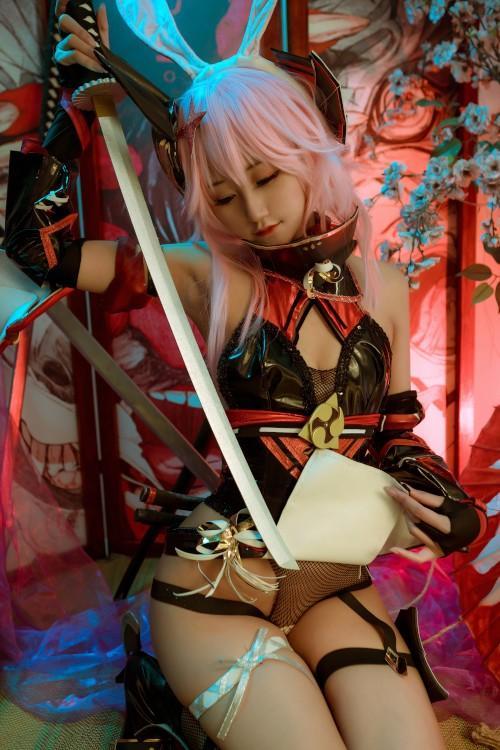 Cosplay KuukoW クー子 Yae Kasumi