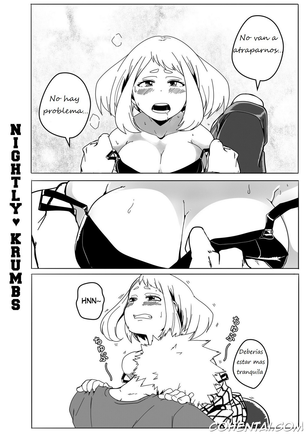 NIGHTLY KRUMBS (Boku no Hero Academia) xxx comics manga porno doujin hentai español sexo 