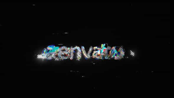Glitch Logo Reveal - VideoHive 52638387