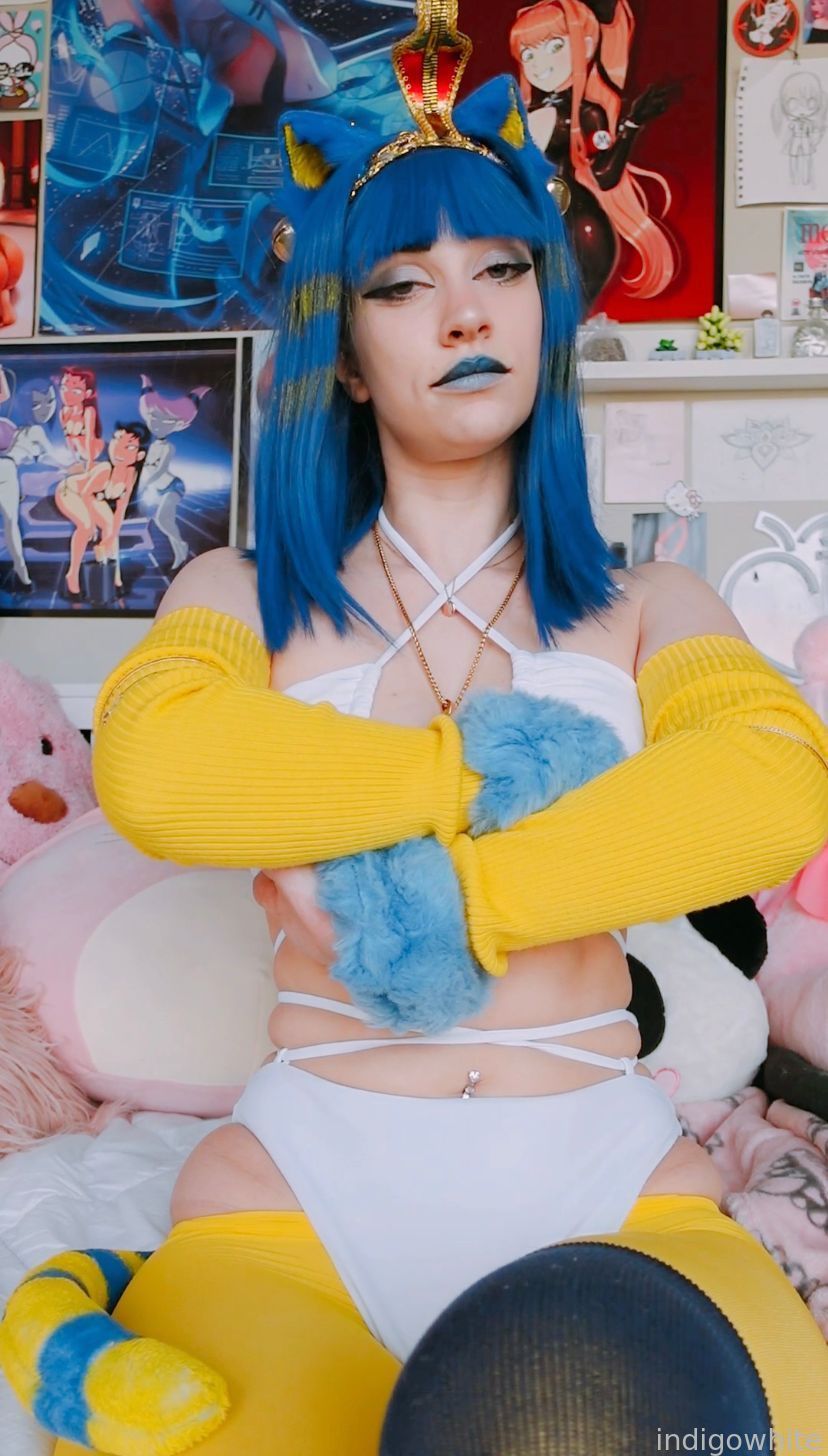 Indigo White - Ankha