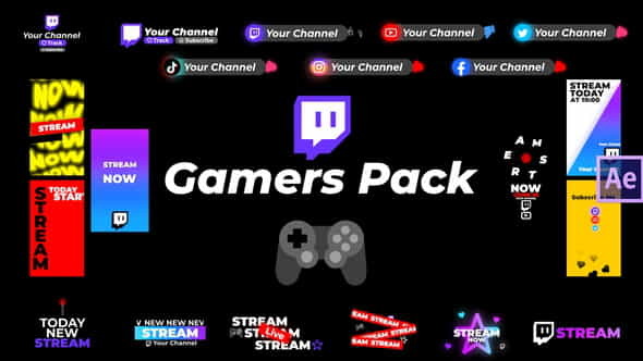 Gamers Pack - VideoHive 29299285