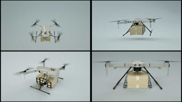 Drone Logo - VideoHive 58006277