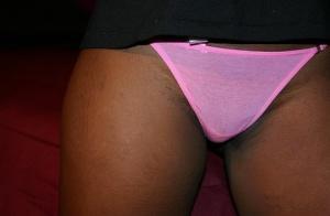 Ebony first timer Camera has her pink pussy fingered during a close-up