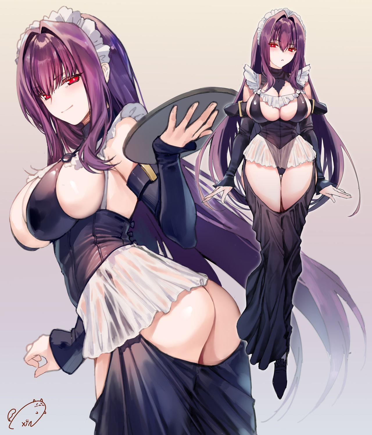[一北亦北] 斯卡哈同人女仆 FGO Scáthach Maid