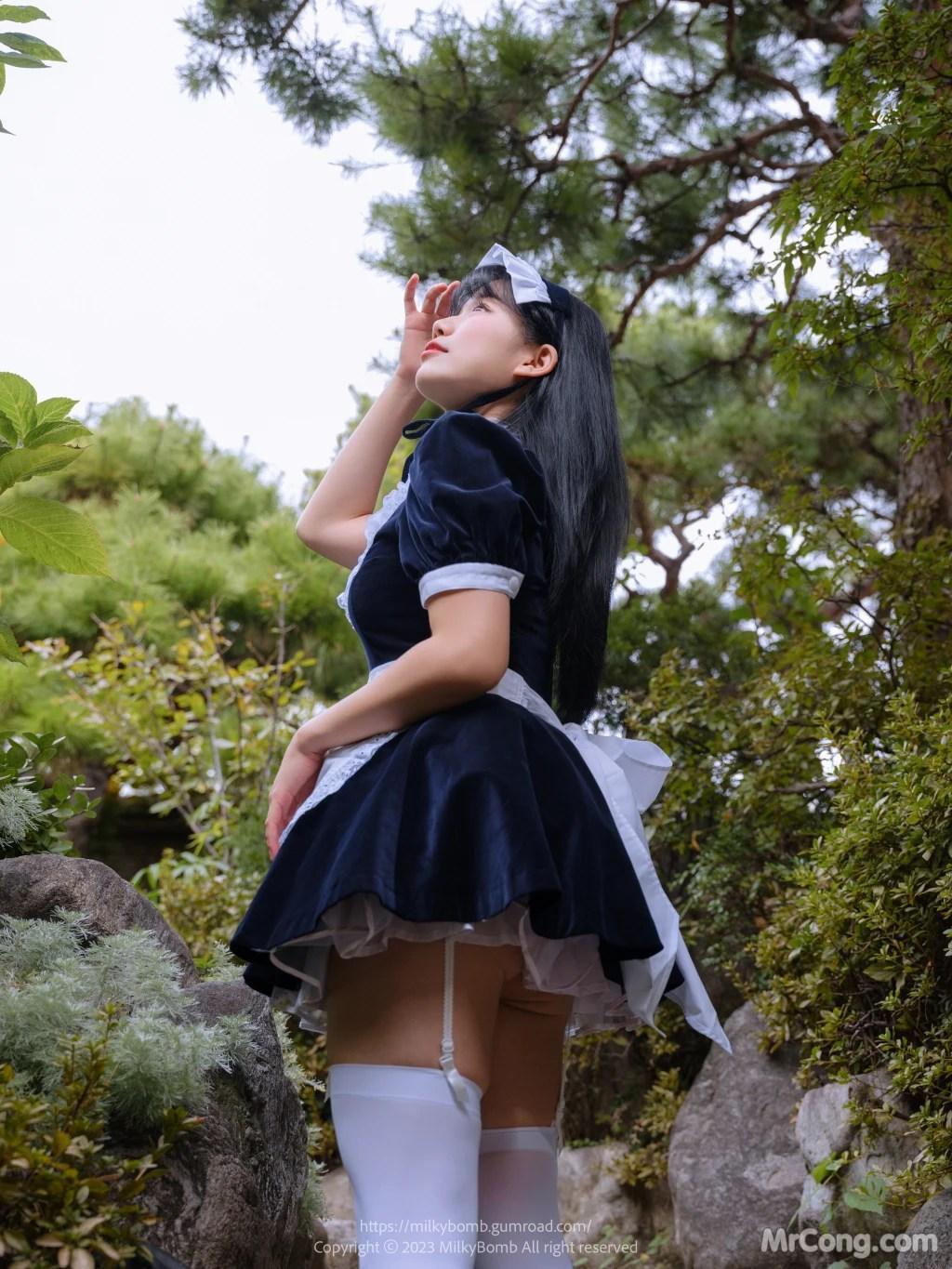 [MilkyBomb] Yui: Vol.3 Maid (291 photos )(89)