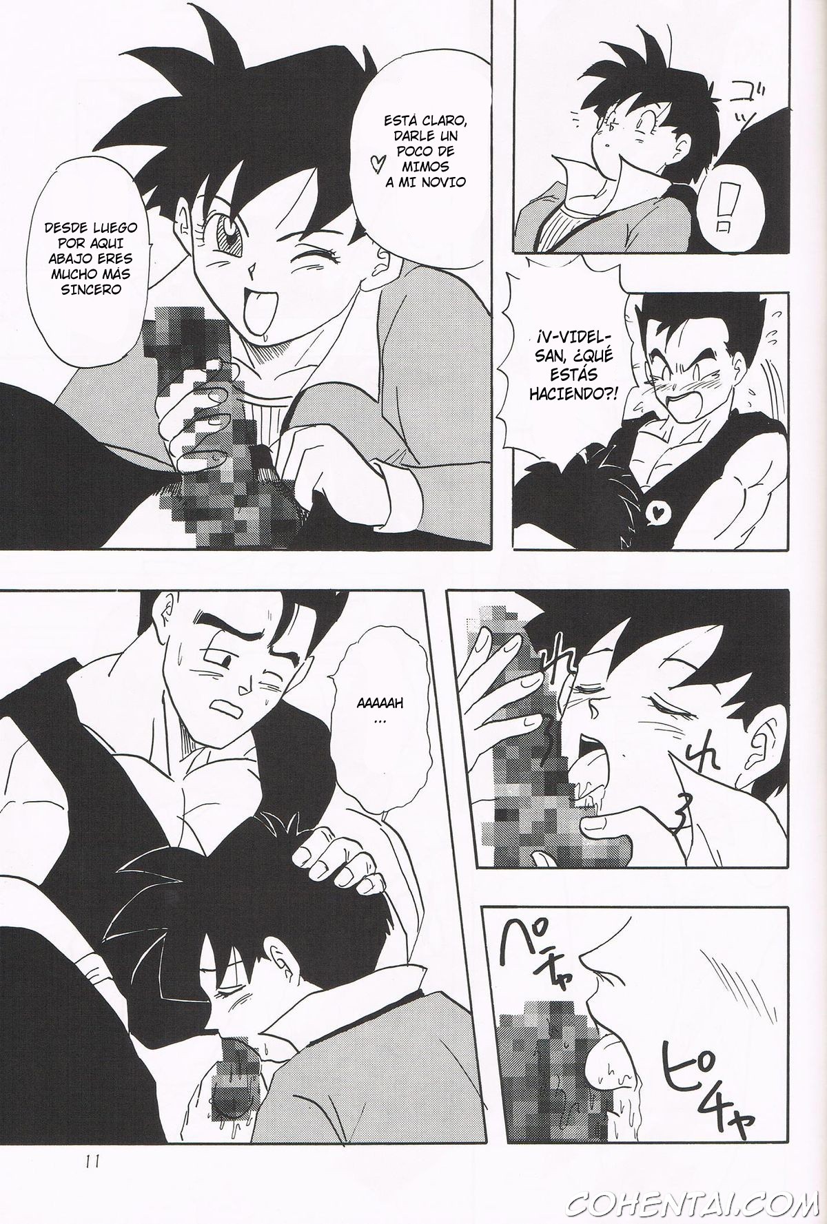 Y (Dragon Ball Z) xxx comics manga porno doujin hentai español sexo 