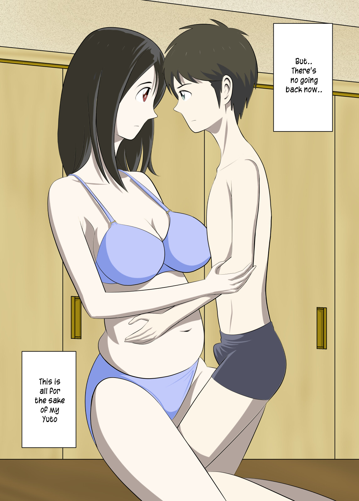 [WXY COMICS] Toaru Jijou kara SEX Suru Hame ni Nari, Hontou ni Hamechatta Toaru Oyako no Ohanashi  Mother and son pushed into having sex