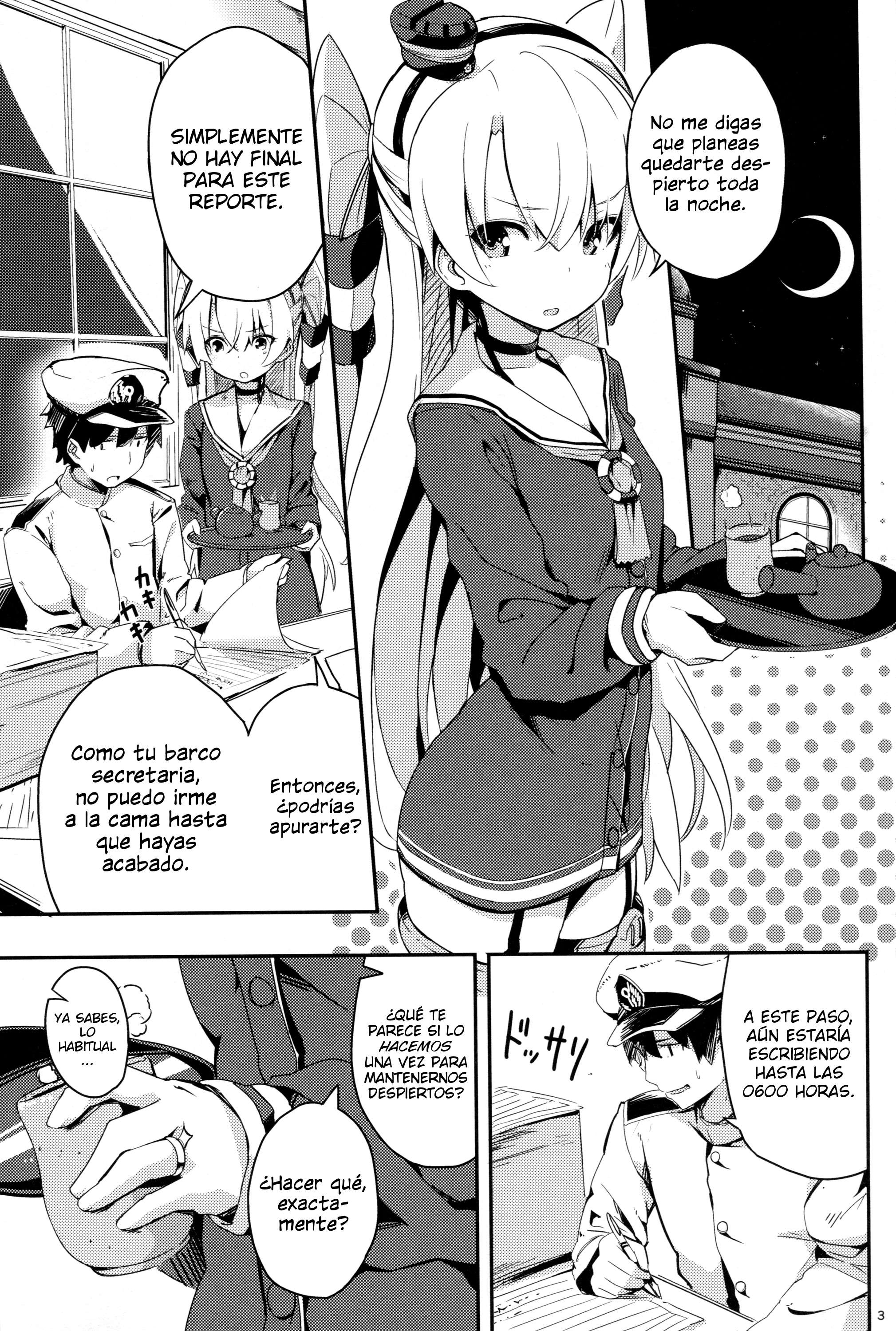 Amatsukaze To Tetsuya De H Shinagara Houkokusho Chapter-1 - 1