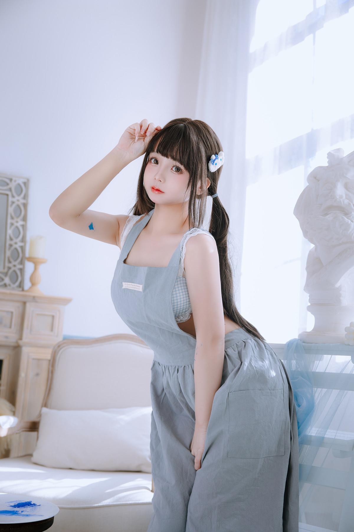 Cosplay Rinaijiao日奈娇 – 美术生(9)