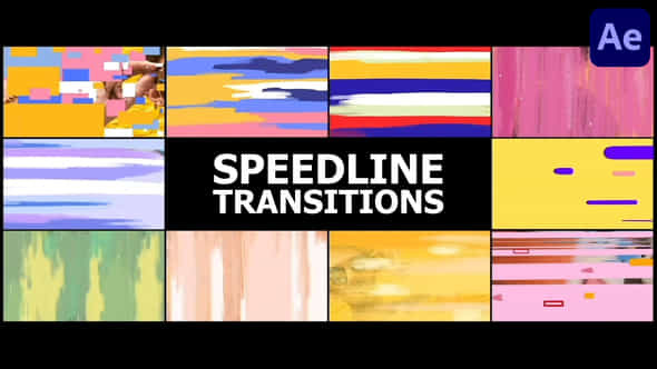 Seamless Speedline Transitions - VideoHive 45706890