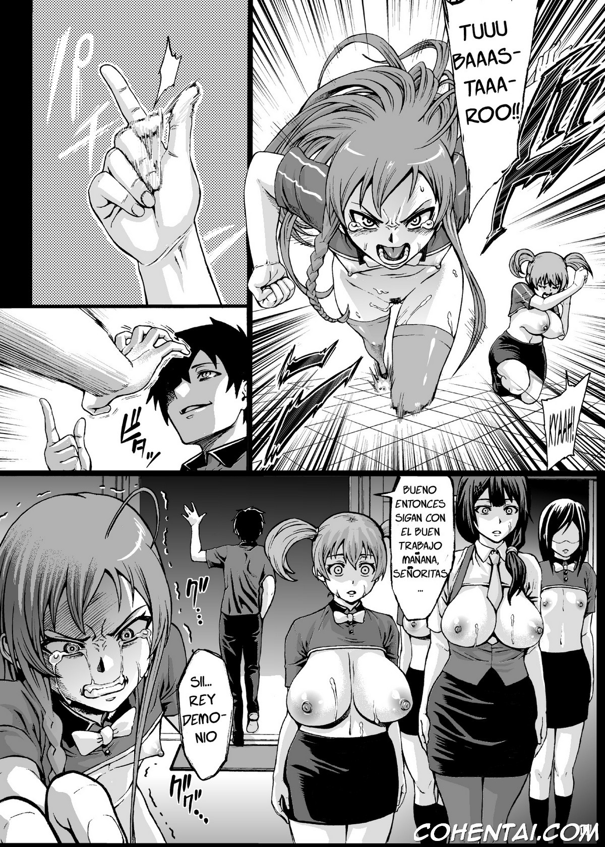 Kuro Maguro no Maou-sama! (Hataraku Maou-sama!) xxx comics manga porno doujin hentai español sexo 