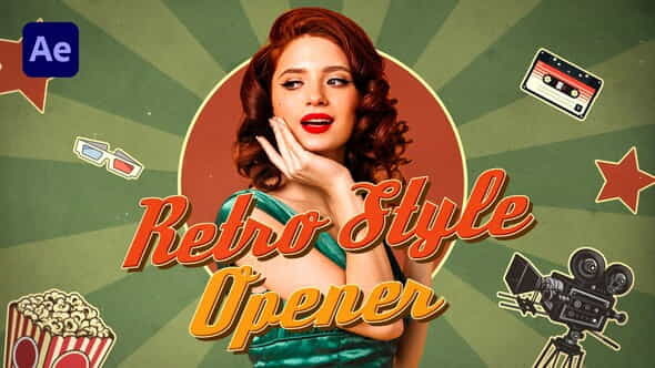 Youtube Vlog Intro | Retro - VideoHive 37728723