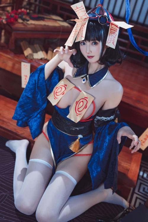 Cosplay 羽生三未 华甲欢庆僵尸三未全