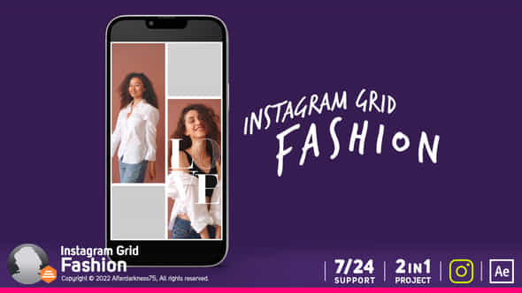 Instagram Fashion Grid - VideoHive 40118391