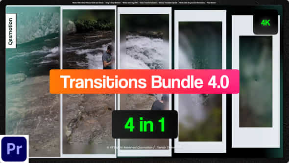 Transitions Bundle 4 - VideoHive 46329170