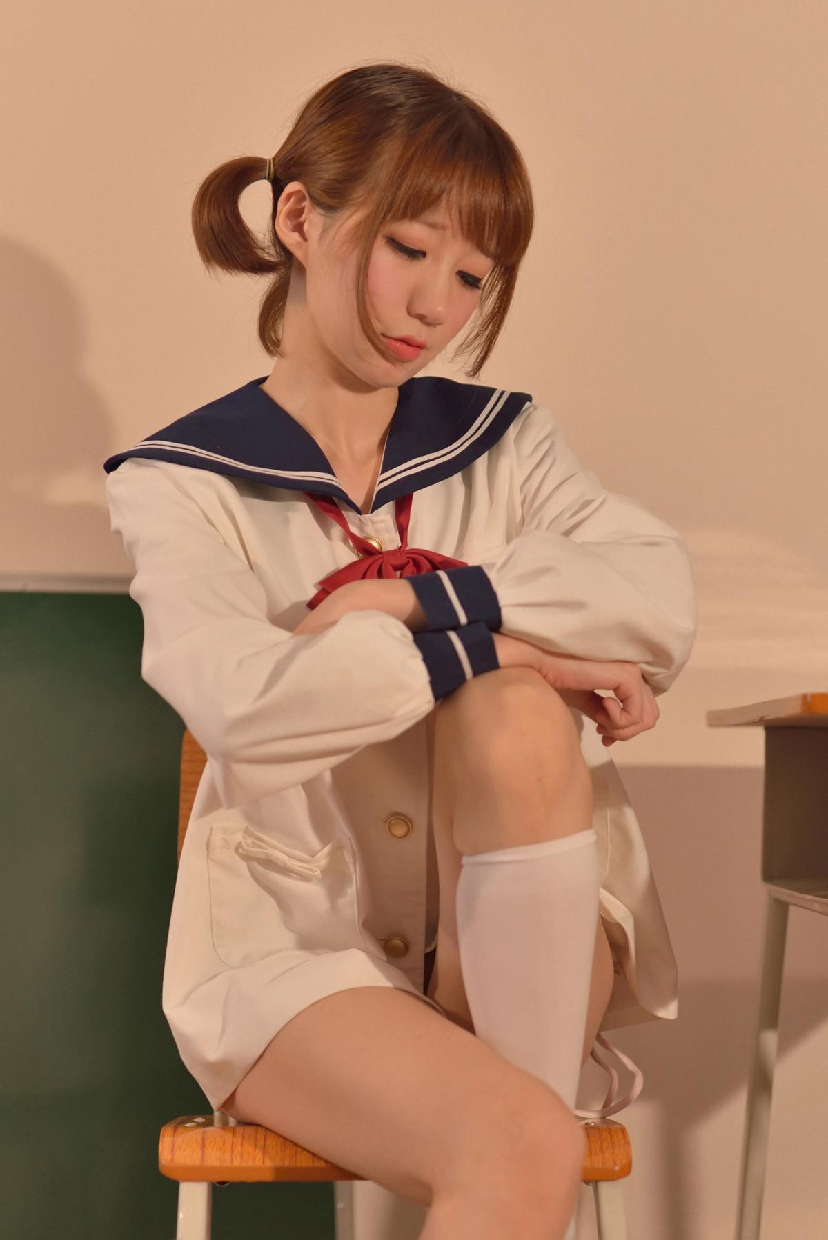 Cosplay Nagisa魔物喵 生理课 Set.02(1)