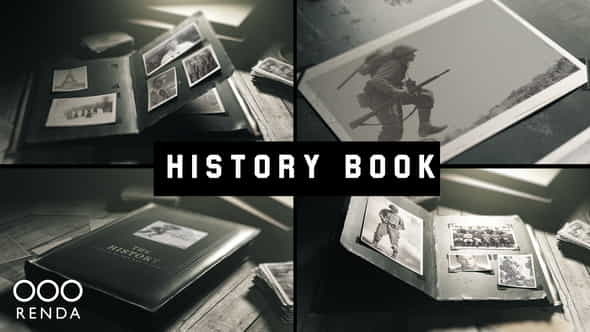 Old Book History Album - VideoHive 24946550