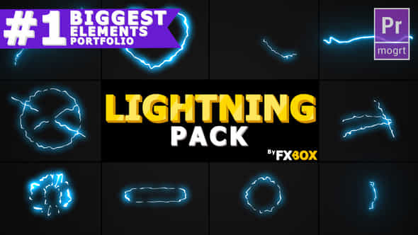 Lightning Elements - VideoHive 23445070