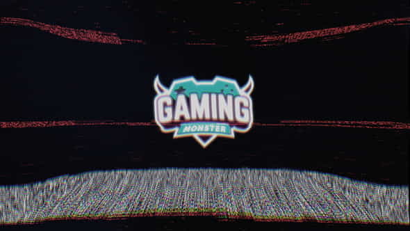 Old TV Glitch Logo - VideoHive 26308567