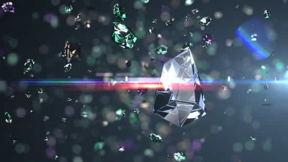 Diamonds Explosion Logo Reveal - VideoHive 3817574