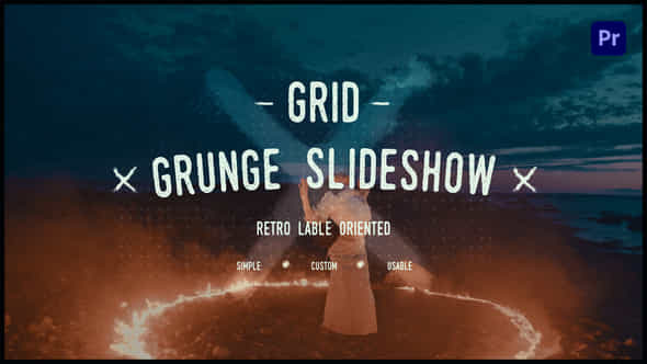 Urban Grunge Grid - VideoHive 47362191