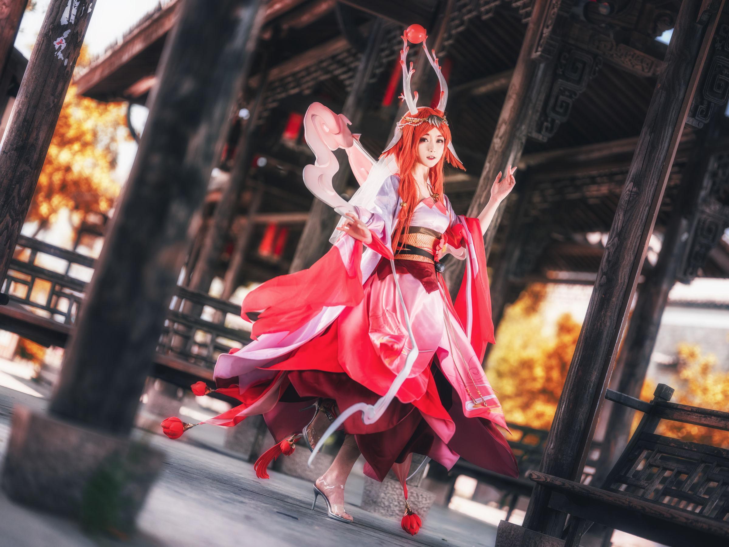 [Cosplay] 萌宠博主yui金鱼 – 神都夜行录