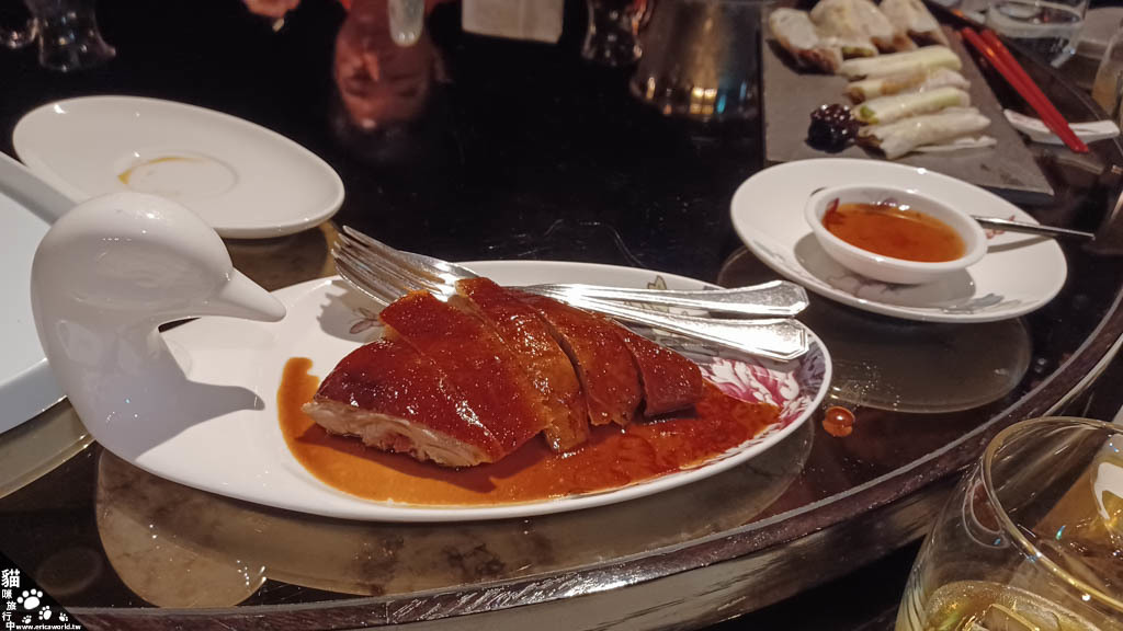 烤鴨腿 火焰片皮鴨 君品酒店 頤宮中餐廳 Le Palais