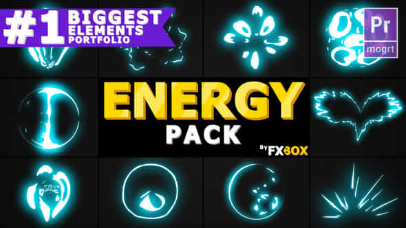 Energy Explosion Elements - VideoHive 24055788