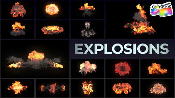 Real Explosions Effects - VideoHive 46852639