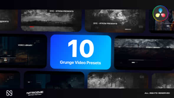 Grunge Typography - VideoHive 45341866