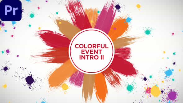 Colorful Event Intro - VideoHive 37829966