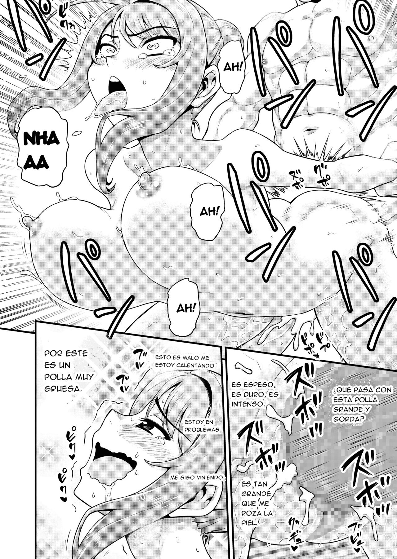 [Chimamire Yashiki (Gachonjirou)] Game Tomodachi no Onnanoko to Onsen Ryokou de Yaru Hanashi NTRver. [Spanish]
