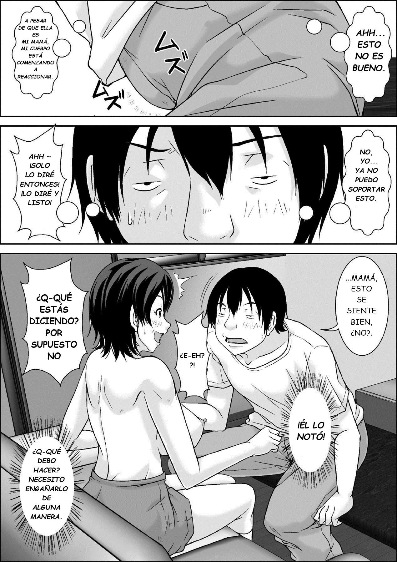 [Hoyoyodou] Kora! Anta Hahaoya o Kudoite Nani Shiyoutte Iu no!  ¡Oye! ¡¿Qué haces seduciendo a tu madre! [Spanish] [GB]