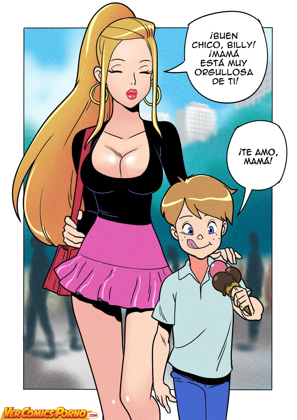[LewdToons] Don’t Mess with my Mom! (Traduccion Exclusiva) - 5