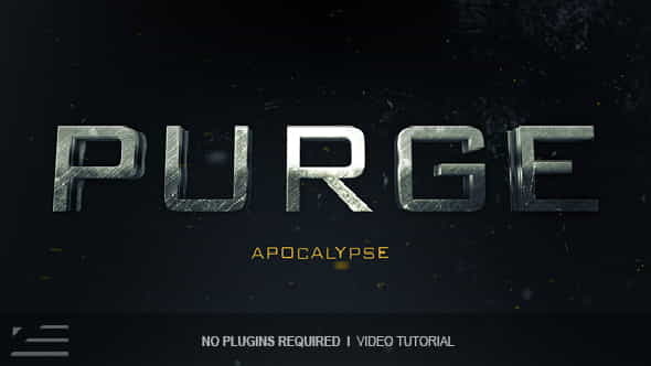 Purge Trailer - VideoHive 16131279