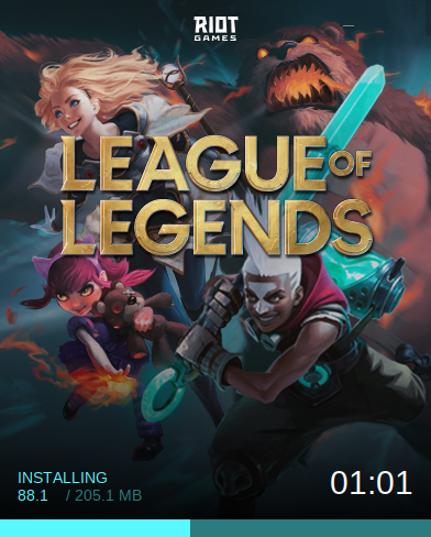 League of legends gets stuck while patching - Support - Lutris Forums