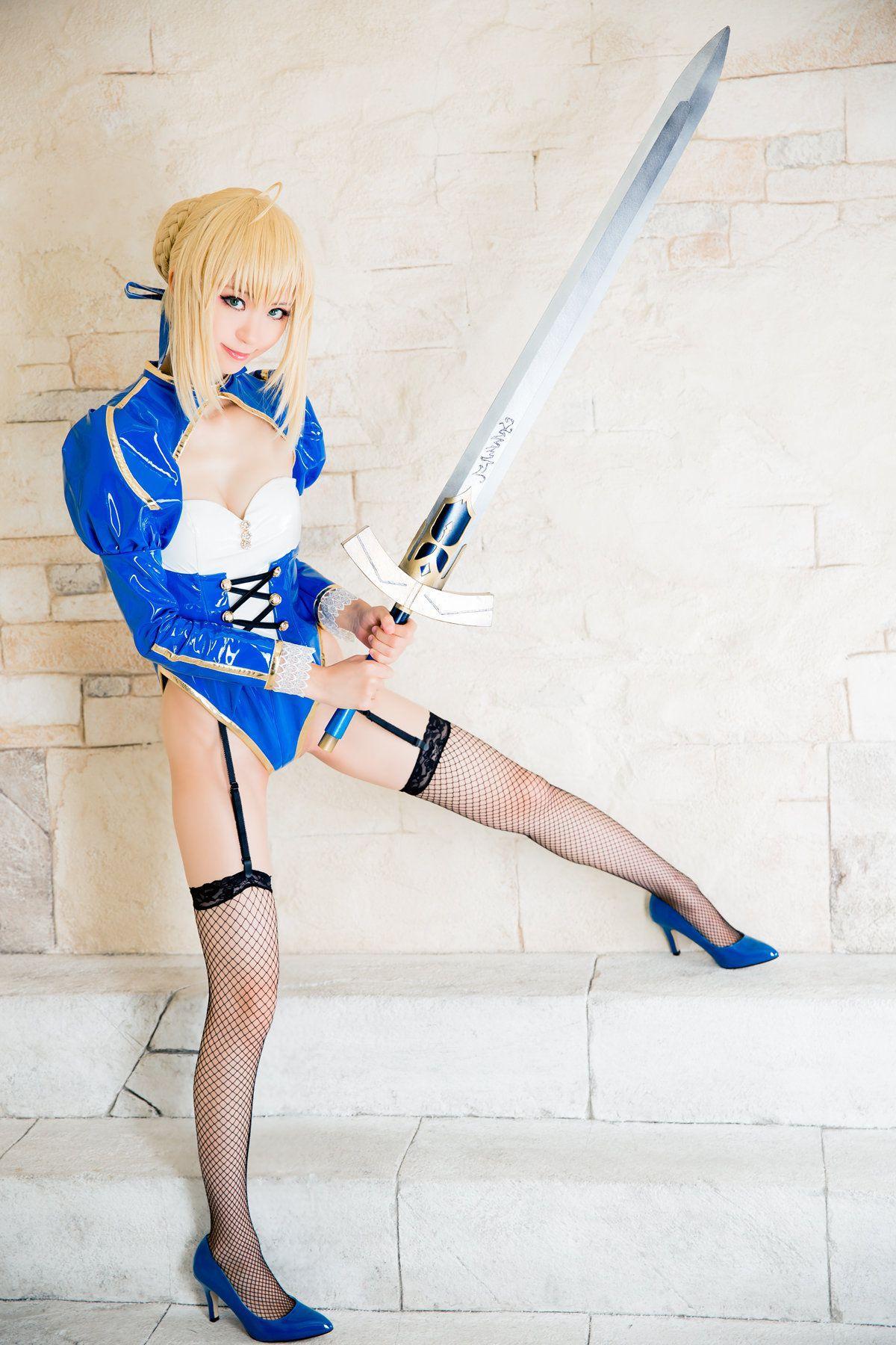 Mike(ミケ) 《Fate stay night》Saber [Mikehouse] 写真集(35)