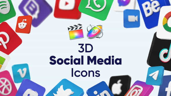 3D Social Media - VideoHive 32543242