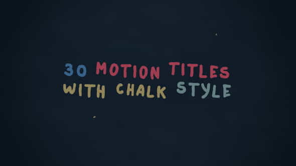 Motion Titles - VideoHive 22988165