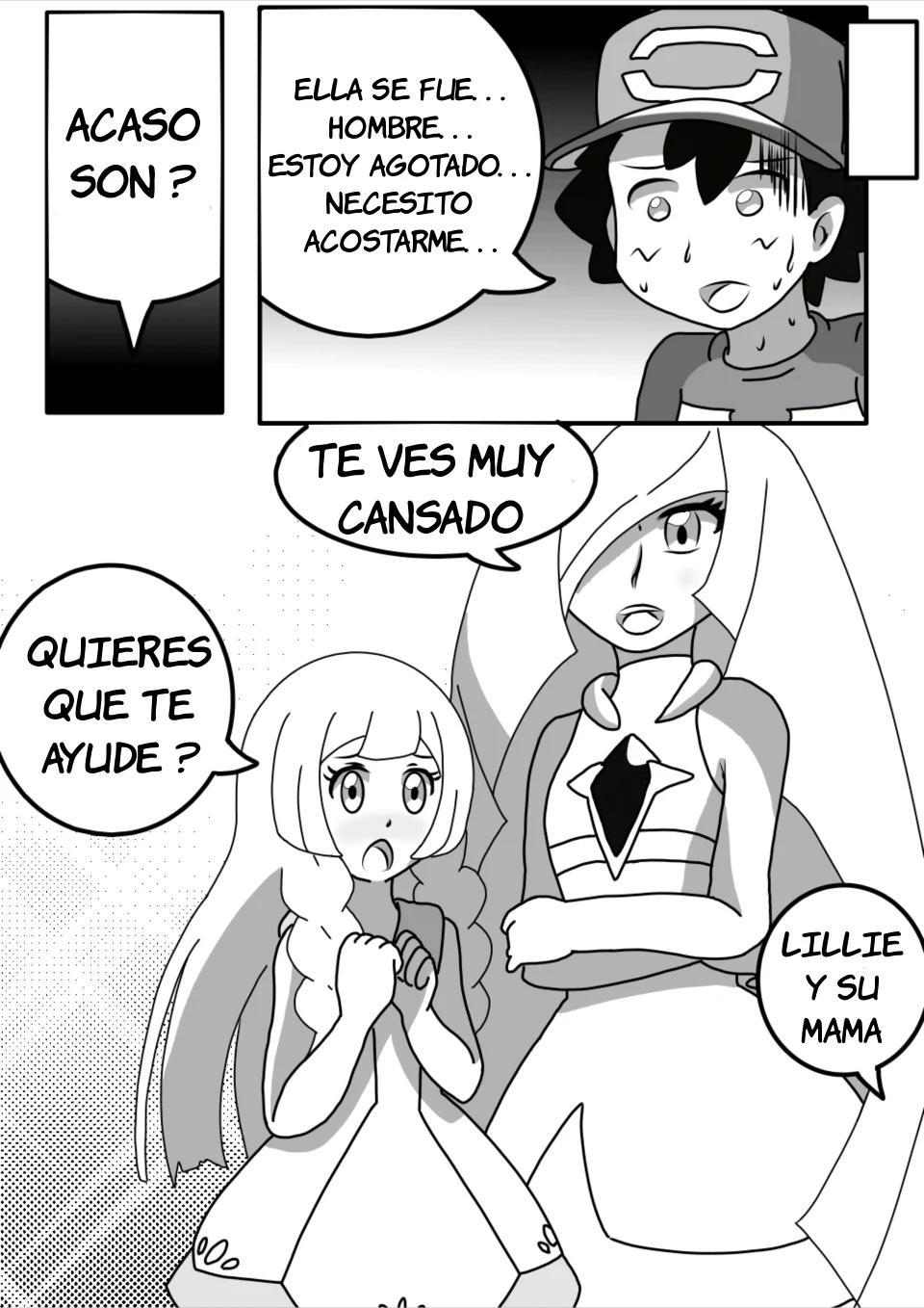 Harem en Alola - Charla diaria de Ash y Chloe 6 - 15