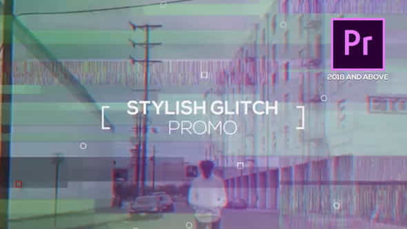 Stylish Glitch Opener - VideoHive 22729435