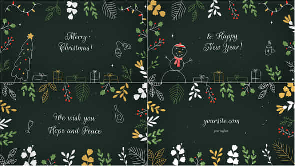 Christmas Greeting Cards - VideoHive 42344448