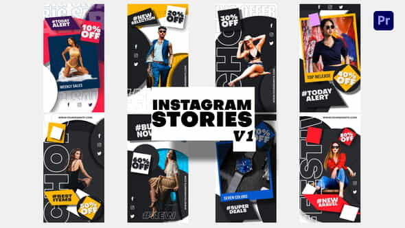 Fashion Sale Instagram Stories - VideoHive 34419264