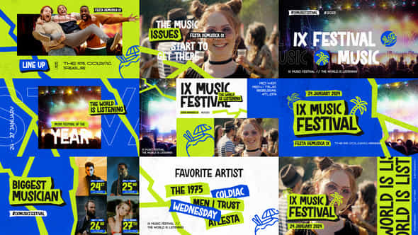 Music Festival Promo - VideoHive 50545143