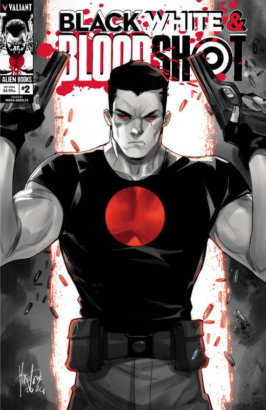 Black, White & Bloodshot #1-2 (of 4) + Gallery (2024)