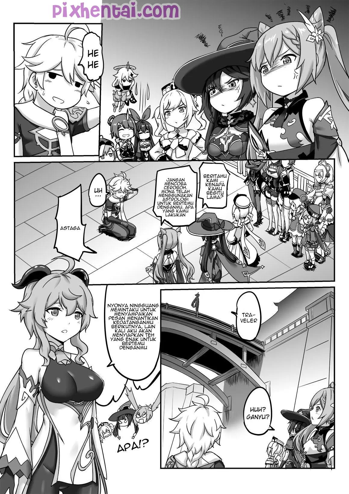 Komik Hentai Genshin Impact : Ningguang Dientot Aether Manga XXX Porn Doujin Sex Bokep 21