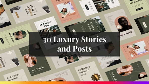 30 Soft Aesthetics Instagram Stories - VideoHive 34615269