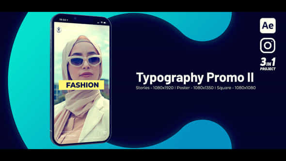 Instagram Typography Opener - VideoHive 42218042