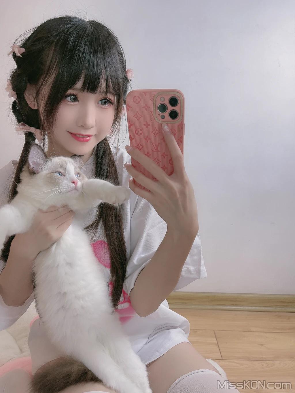 Coser@miko酱ww: mikoの白丝01 (241 photos)(23)