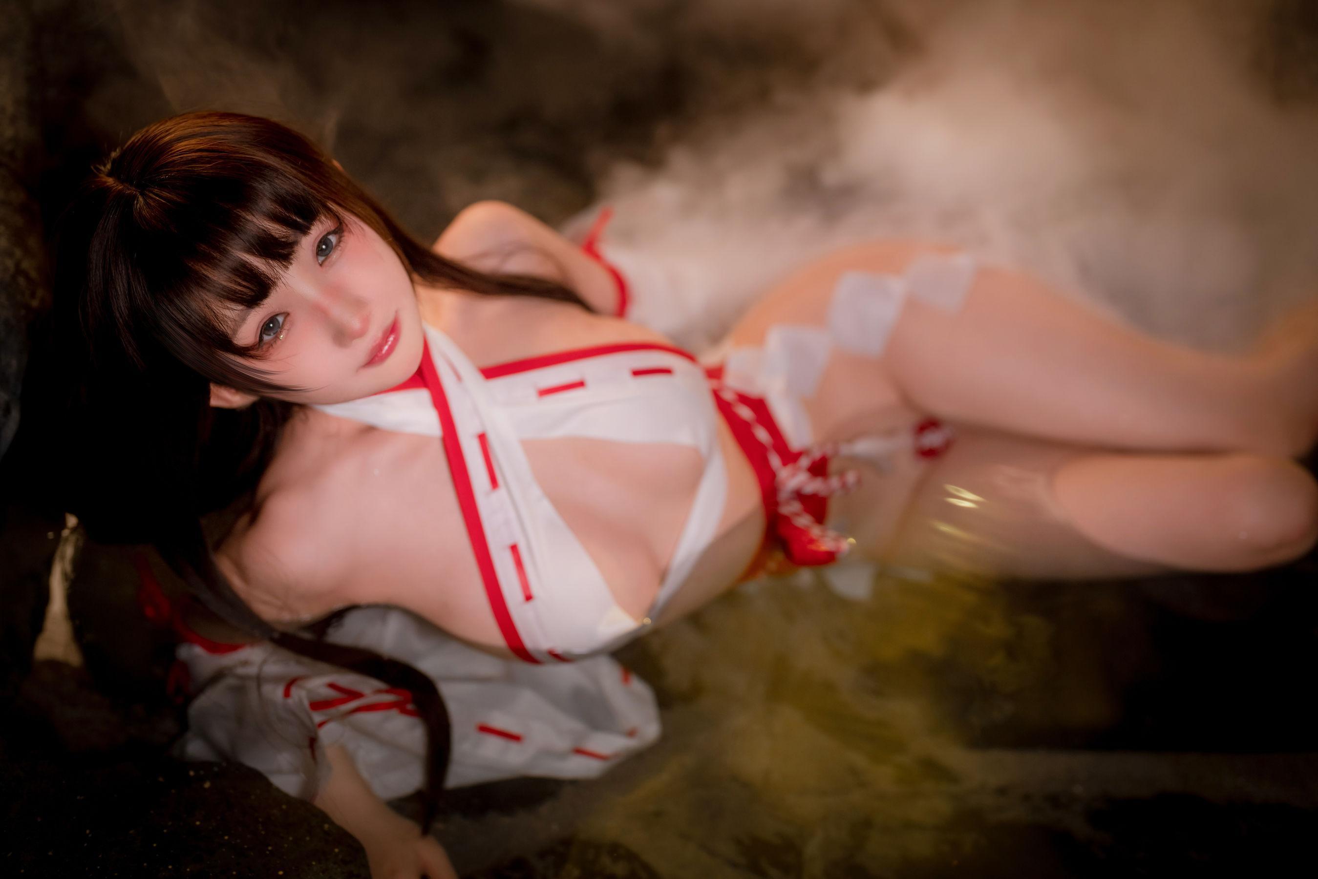 [福利女神cosplay] 桜井宁宁 - 纯洁巫女/61P(54)